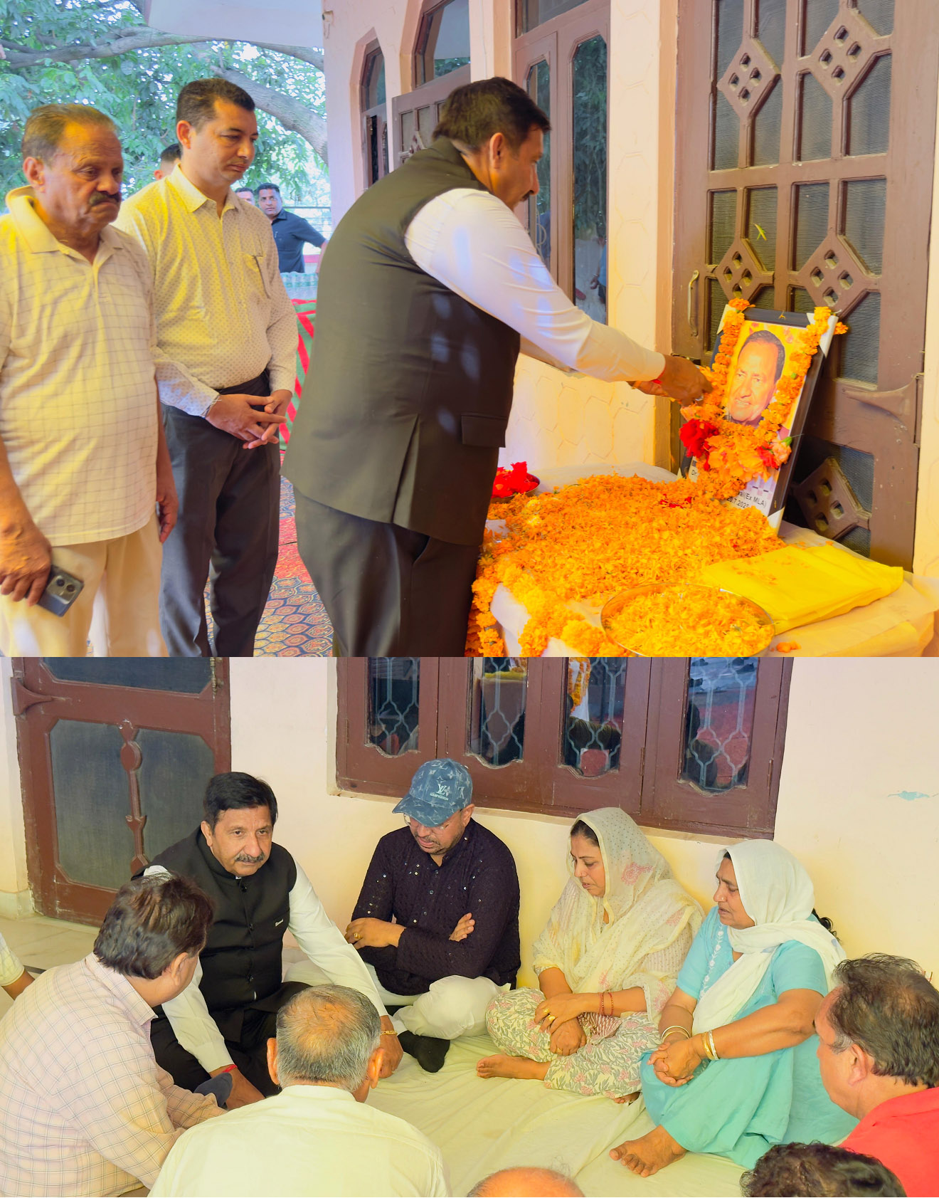 Deputy Chief Minister expressed condolences by visiting the residence of former MLA late Ganesh Dutt Bharwal.
